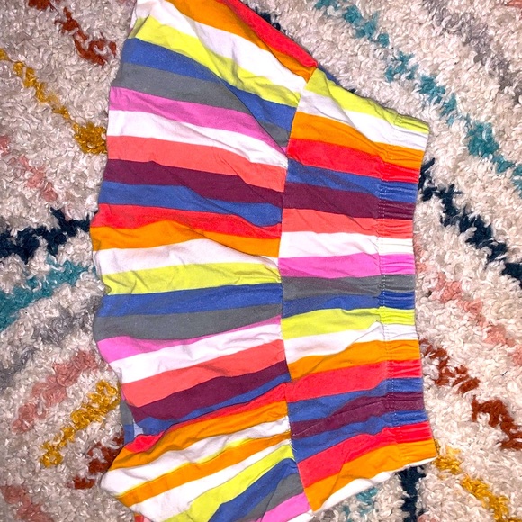 Tea Collection Other - Tea Collection Red and Pink Skort Vibrant Stripes